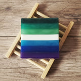 Gay Man Pride Handcrafted Soap | Mahogany Cedarwood