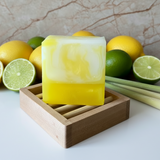 Lemon Fresh Handcrafted Soap | Lemon Lemongrass Lime Bergamot