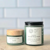 Sea Salt Body Polish | Rain | Misty Fog, Eucalyptus, Cedarwood