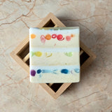 Birthday Cake Handcrafted Soap | Vanilla Waffle Marshmallow Lemon