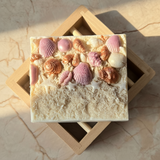Beach Day Handcrafted Soap | Coconut Cream, Tonka Bean, Vanilla, and Sandalwood