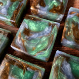 Book Boyfriend Handcrafted Soap | Leather, Green Grass, and Balsam Fir