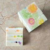 Birthday Cake Handcrafted Soap | Vanilla Waffle Marshmallow Lemon